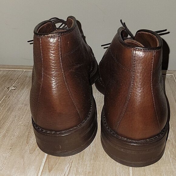 Allen Edmonds Men\'s 10 B Malvern $595 Chukka Boots 100% Leather Lace Up Brown main image 10